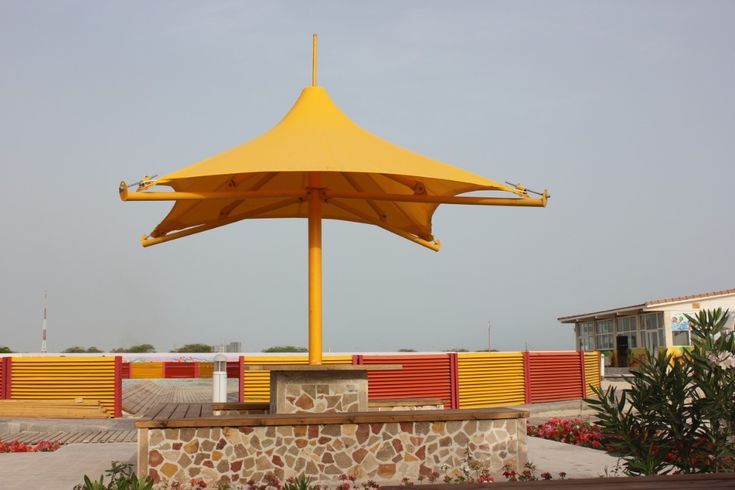 Tensile umbrella structure image 2